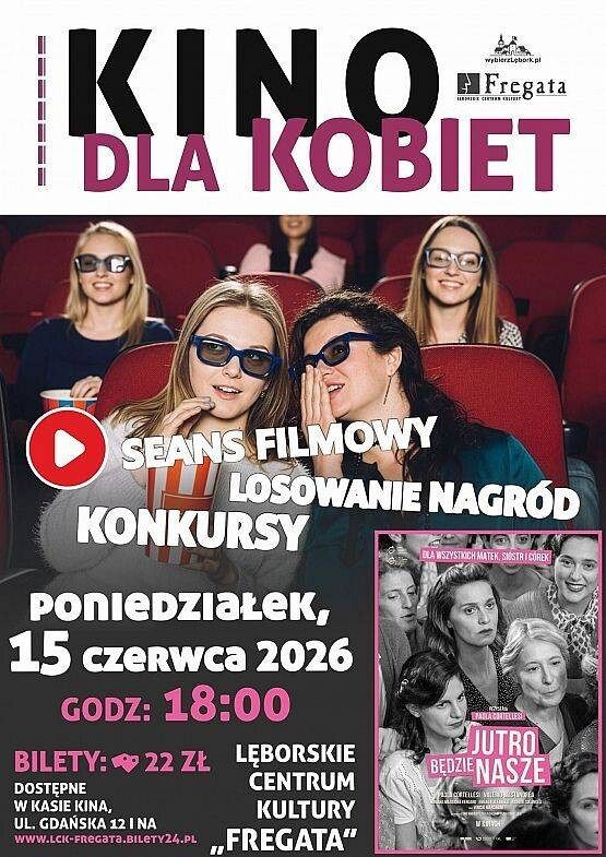 Grafika 1: Czerwcowe "Kino dla Kobiet" we "Fregacie"