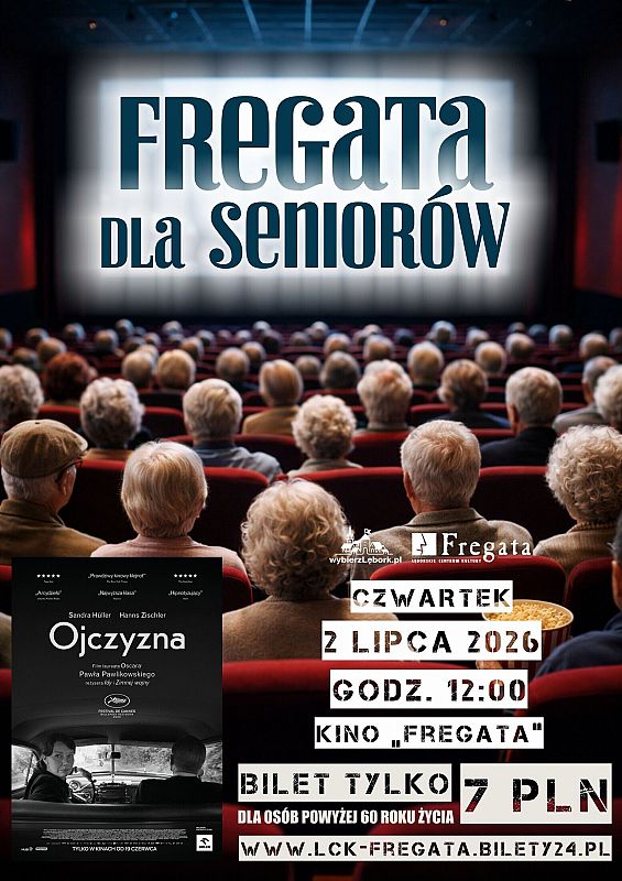 Grafika 1: Cykl „Fregata dla Seniorów” – seans filmu „Ojczyzna”