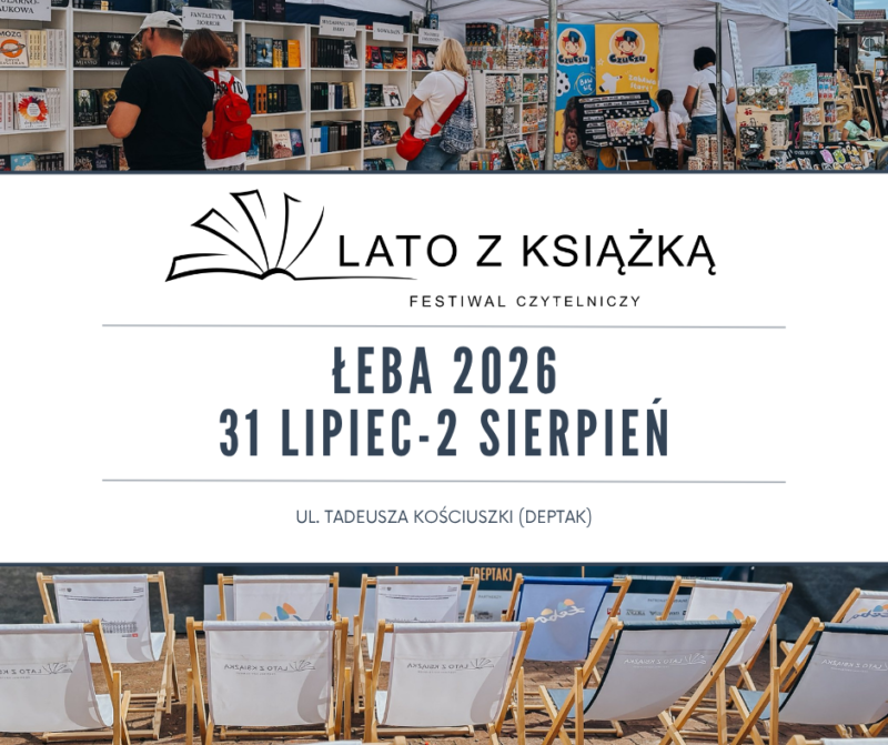 Grafika 1: Lato z książką – festiwal czytelniczy