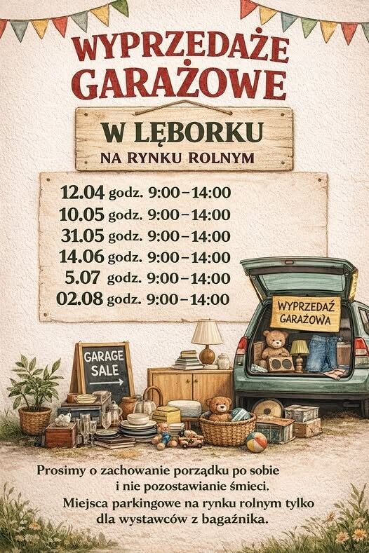 Grafika 1: Wyprzedaż garażowa