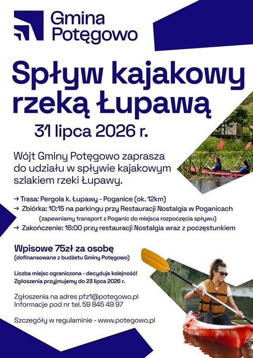 Grafika 1: Spływ Kajakowy Rzeką Łupawą