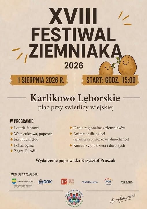 Grafika 1: XVIII Festiwal Ziemniaka