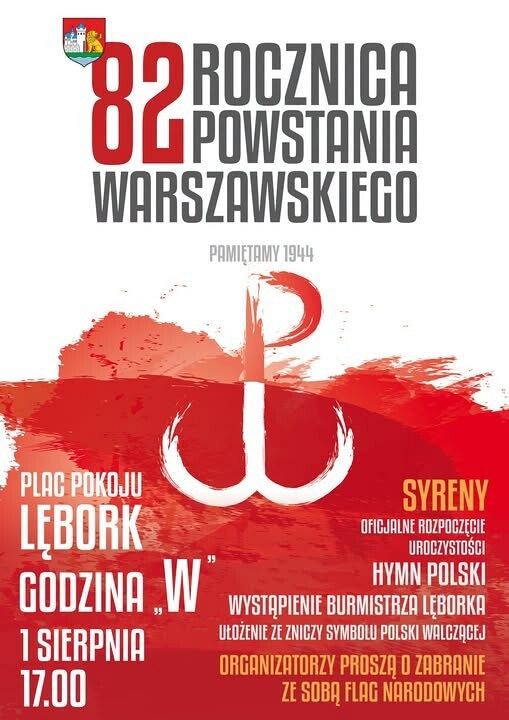 Grafika 1: 82 Rocznica Powstania Warszawskiego