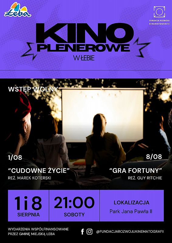 Grafika 1: Kino plenerowe w Łebie