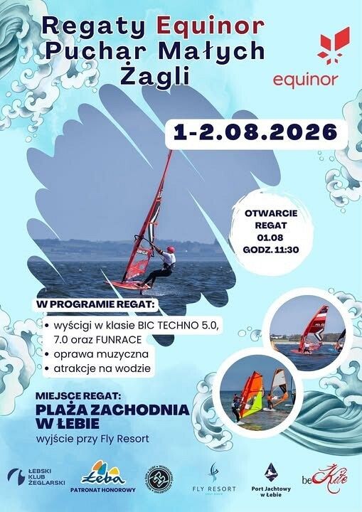 Grafika 1: Regaty Equinor Puchar Małych Żagli