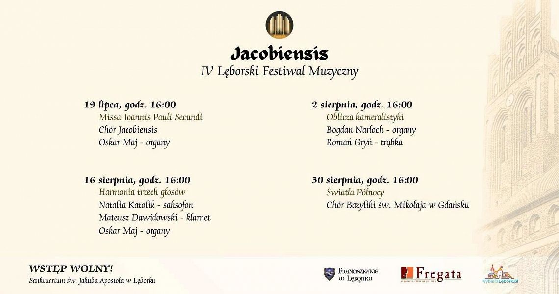 Grafika 1: Jacobiensis - IV Lęborski Festiwal Muzyczny