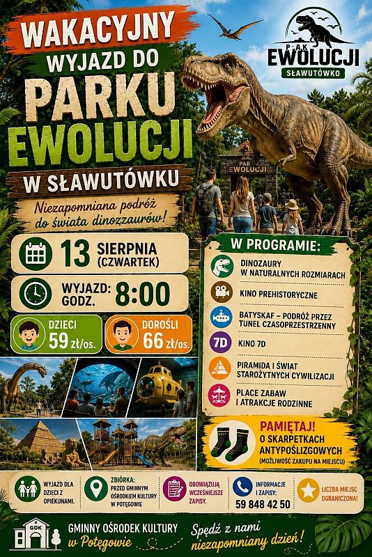 Grafika 1: Wyjazd do Parku Ewolucji