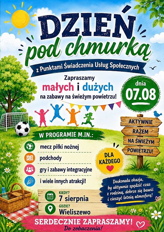 Grafika 1: Dzień pod chmurką