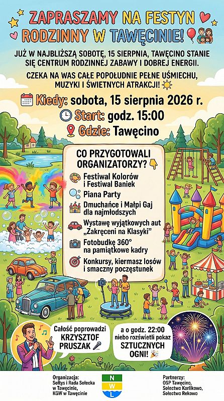 Grafika 1: Festyn rodzinny w Tawęcinie