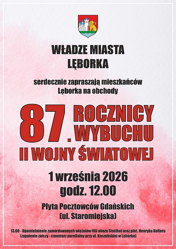 Grafika 1: 87. Rocznica Wybuchu II Wojny Światowej