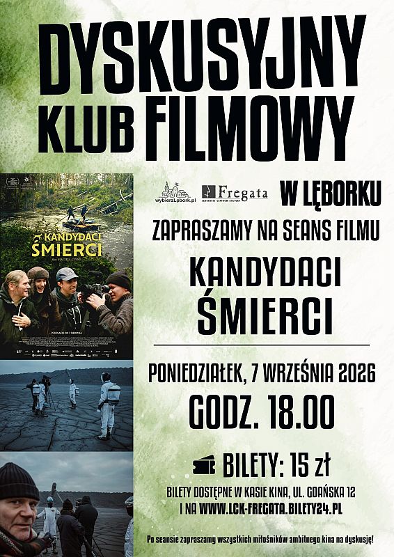 Grafika 1: Dyskusyjny Klub Filmowy "Kandydaci Śmierci"