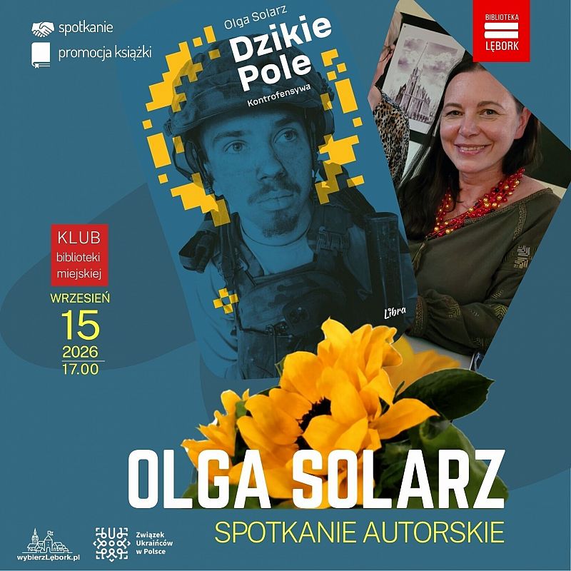 Grafika 1: Spotkanie autorskie z Olgą Solarz