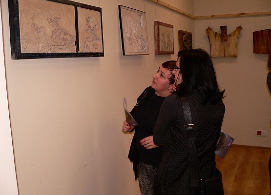 Grafika 7: Wernisaż prac Bolesława Mielewczyka