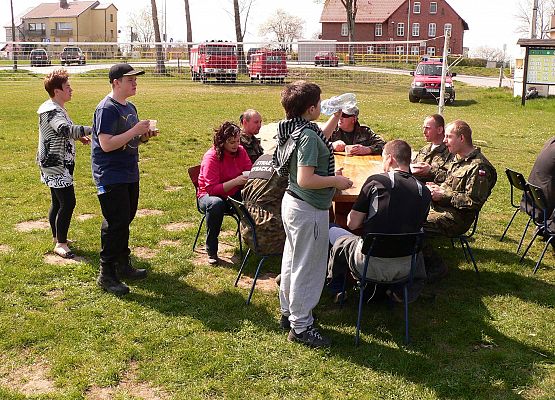 "Błękit rzeki dobrem Krainy 2015" [fot. LOT "Ziemia Lęborska - Łeba"]