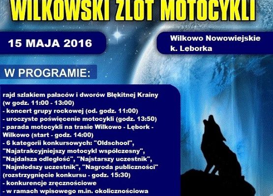 Wilkowski zlot motocykli grafika
