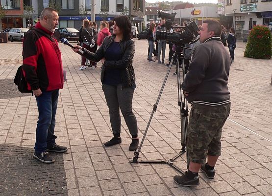 Grafika 4: Lęborskie obchody Europejskiego dnia Bez Samochodu