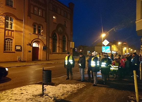 Grafika 9: Wieczorne wędrowanie po Lęborku