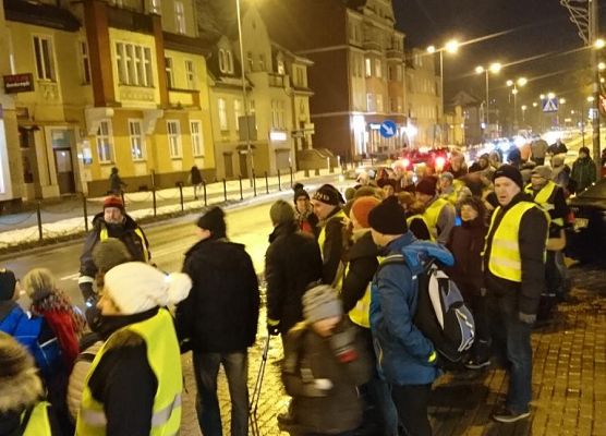 Grafika 14: Wieczorne wędrowanie po Lęborku