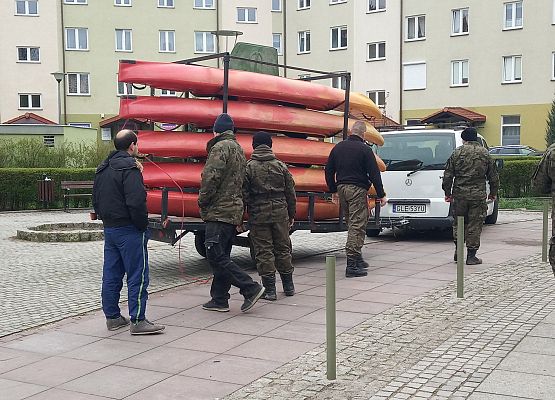 Grafika 1: Mniej odpadów w rzece Łebie