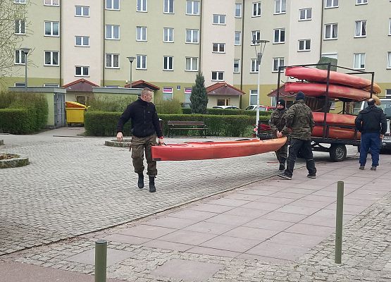 Grafika 2: Mniej odpadów w rzece Łebie