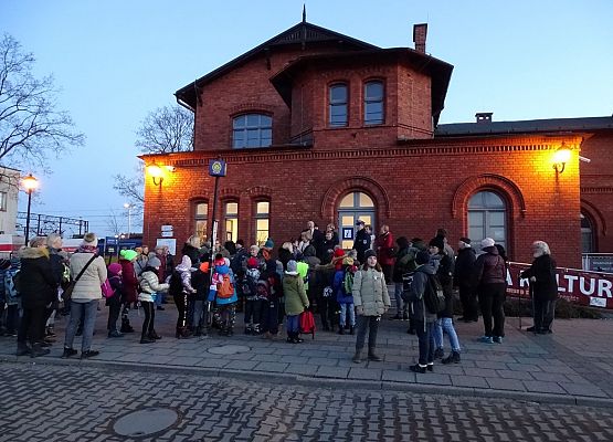 Grafika 1: Po zmierzchu po Lęborku