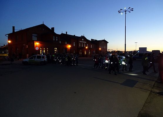 Grafika 7: Po zmierzchu po Lęborku