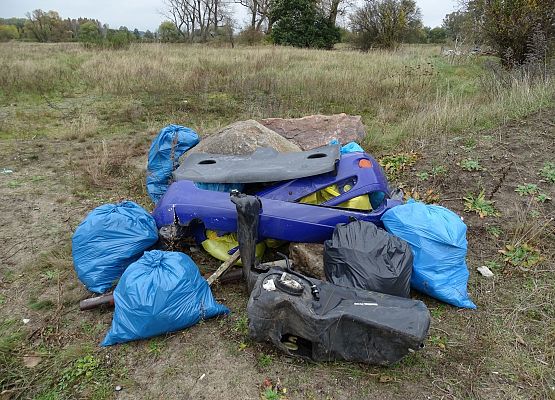 Grafika 14: Porządkowaliśmy brzegi rzeki Łeby