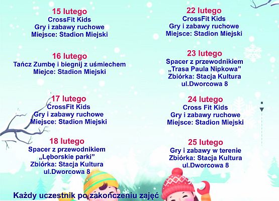 Program ferii 2022 grafika