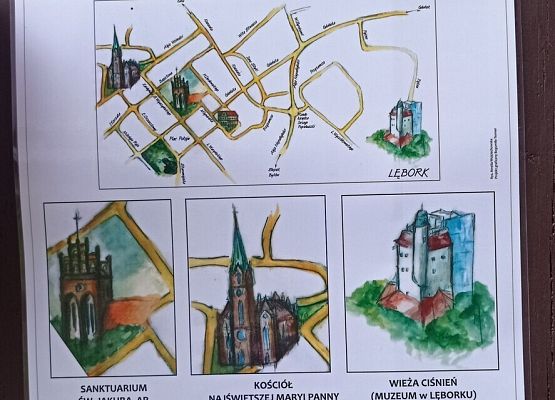 Grafika 15: Wędrówki po atrakcjach Lęborka