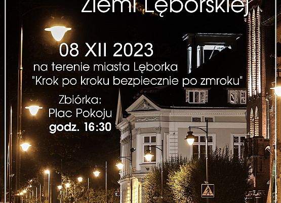 Wędruj z nami po zmroku! grafika