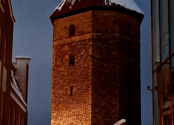 Grafika 21: W wieczornej scenerii po Lęborku