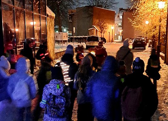 Grafika 22: W wieczornej scenerii po Lęborku