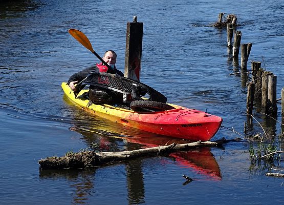 Czyszczenie rzeki Łeby – zapraszamy wszystkich chętnych grafika