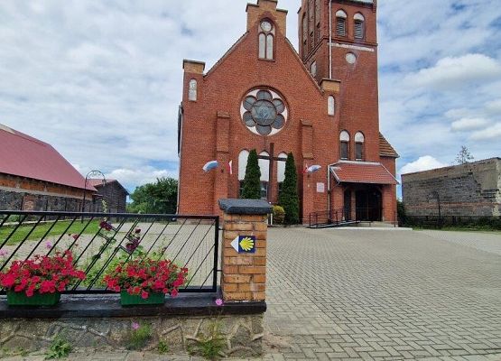 Grafika 1: Odnowienie oznakowania szlaku św. Jakuba w powiecie lęborskim