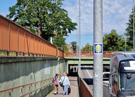 Grafika 5: Uzupełnienie oznakowania szlaku św. Jakuba w powiecie lęborskim