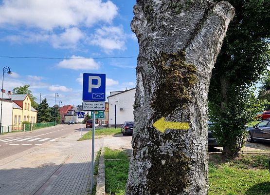 Grafika 11: Uzupełnienie oznakowania szlaku św. Jakuba w powiecie lęborskim