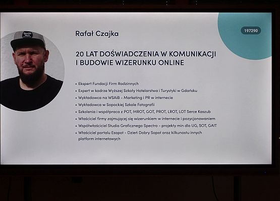 Grafika 4: Szkolenie „Opowieści, które sprzedają. Budowanie marki turystycznej w świecie cyfrowym” – podsumowanie