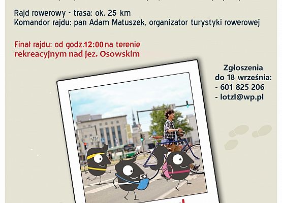 Rekreacyjnie nad Jezioro Osowskie grafika