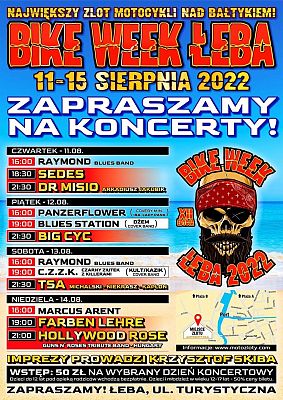 Bike Week Łeba 2022 grafika