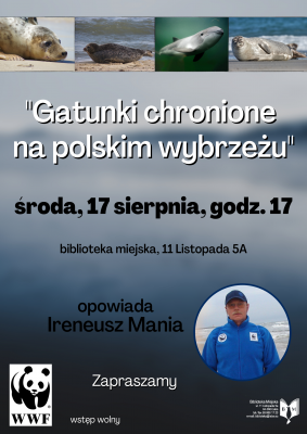Gatunki chronione na polskim wybrzeżu grafika