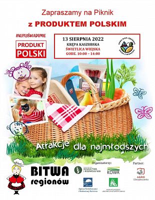 Kulinarna "Bitwa regionów" w Krępie Kaszubskiej grafika