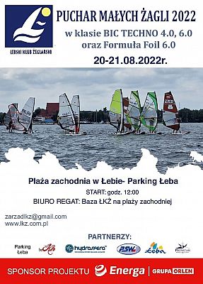 Energa Puchar Małych Żagli 2022 grafika