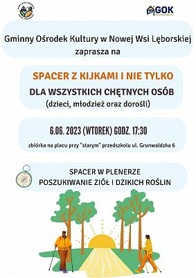 Plakat - Spacer z kijkami i nie tylko – Czerwiec 2023 grafika