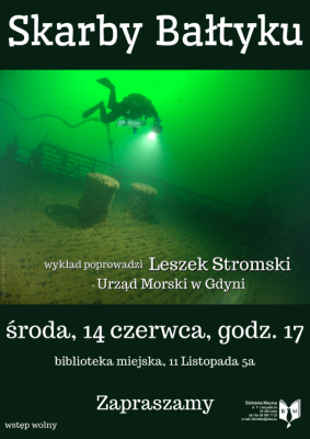 Plakat - Skarby Bałtyku grafika