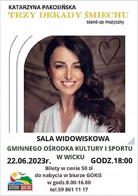 ,,Trzy dekady śmiechu” - Plakat grafika