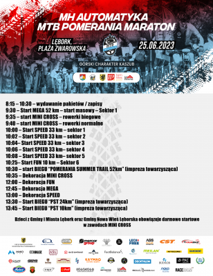 MH AUTOMATYKA. MTB POMERANIA MARATON grafika