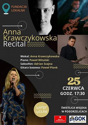 Recital Anna Krawczykowska grafika
