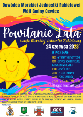 Powitanie Lata - święto morskiej jednostki rakietowej grafika