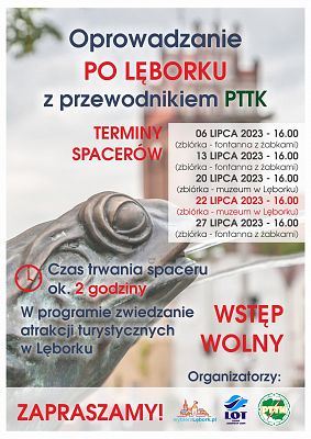 Oprowadzanie po Lęborku z przewodnikiem PTTK grafika
