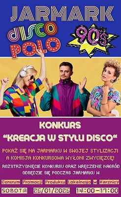 Grafika 2: Jarmark Disco Polo dla WOŚP w Karżnicy